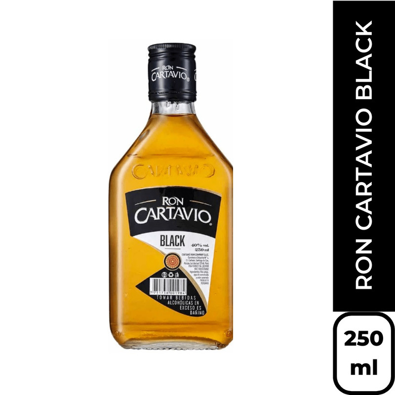 RON CARTAVIO BLACK 250ML